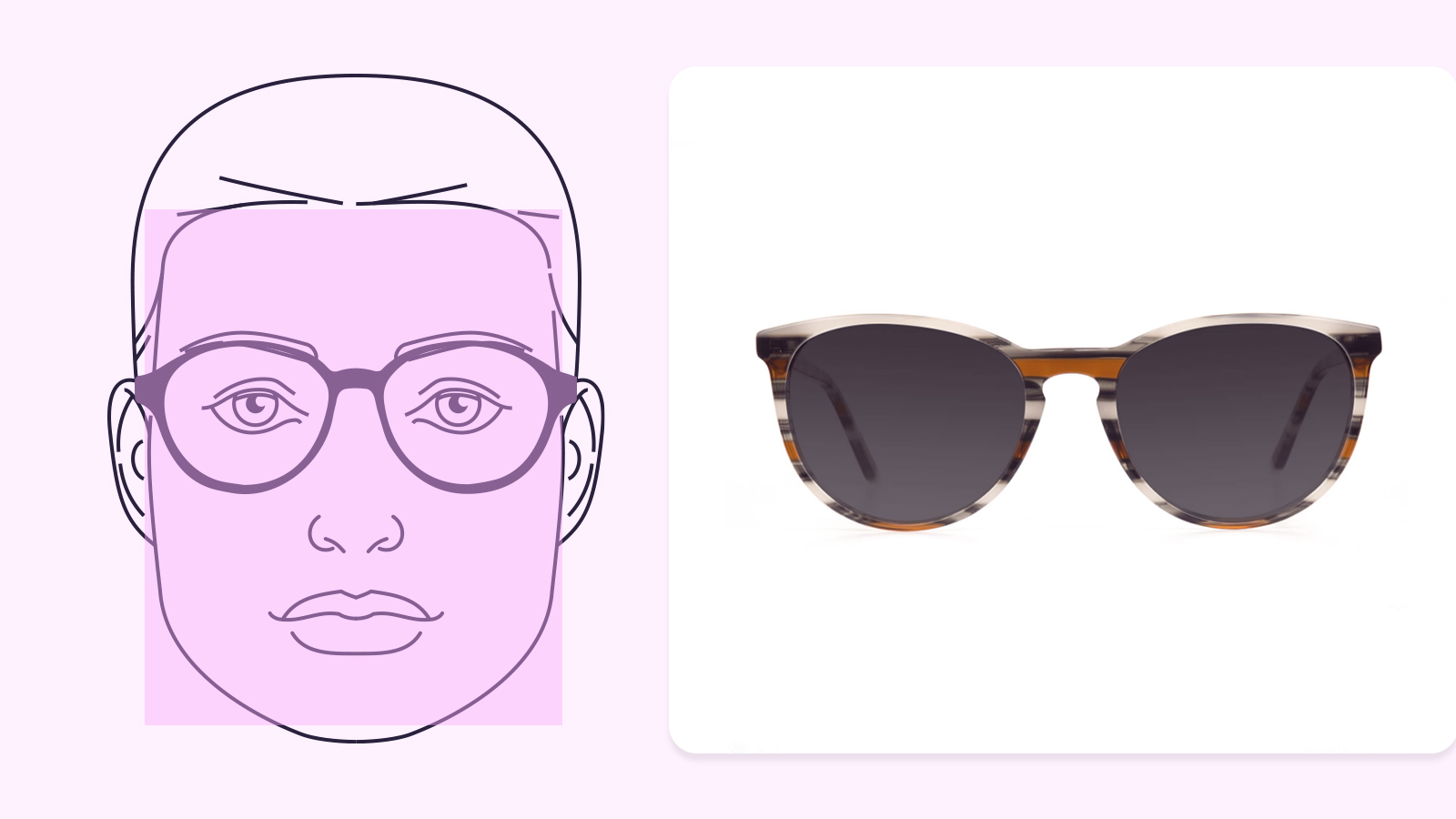 Sunglasses for square face shape