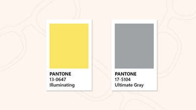 Glasses in Pantone Colour Of the Year 2021